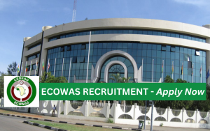 ECOWAS Recruitment 2024/2025 Application Form Portal | www.ecowas.int