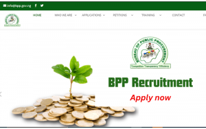 BPP Recruitment 2024/2025 Application Form Portal | www.bpp.gov.ng