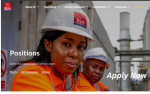 BUA Cement Recruitment 2024/2025 (4 Job Vacancies & Career) Application Form