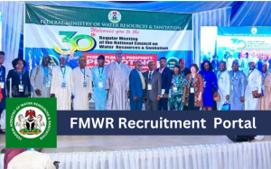FMWR Recruitment 2024/2025 Application Form Portal | www.waterresources.gov.ng